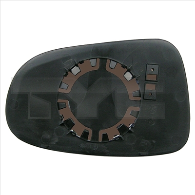 TYC Spejlglas, udvendig spejl 33702581 venstre for VW