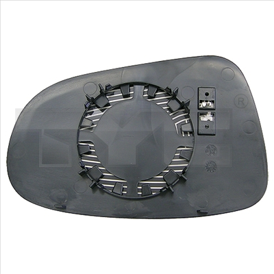 TYC Spejlglas, udvendig spejl 33702601 venstre for VW