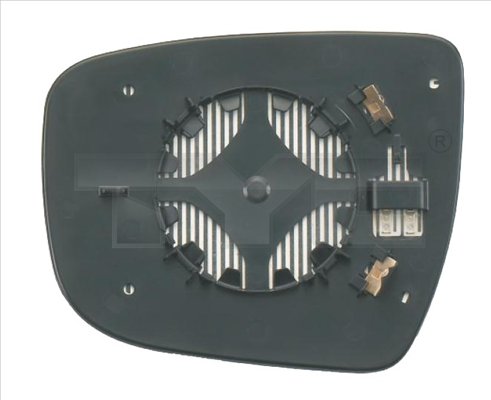 TYC Spejlglas, udvendig spejl 32401801 venstre for NISSAN