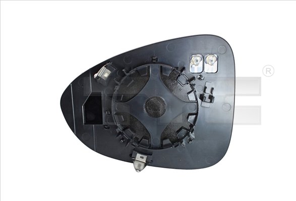 TYC Spejlglas, udvendig spejl 32501921 venstre for OPEL