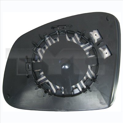 TYC Spejlglas, udvendig spejl 32802261 venstre for RENAULT SMART
