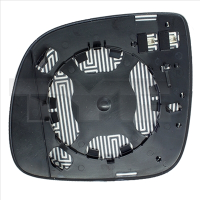 TYC Spejlglas, udvendig spejl 33702661 venstre for VW