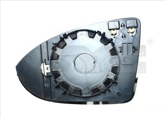 TYC Spejlglas, udvendig spejl 33702761 venstre for VW