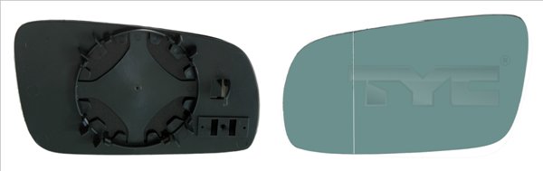 TYC Spejlglas, udvendig spejl 33702961 venstre for VW