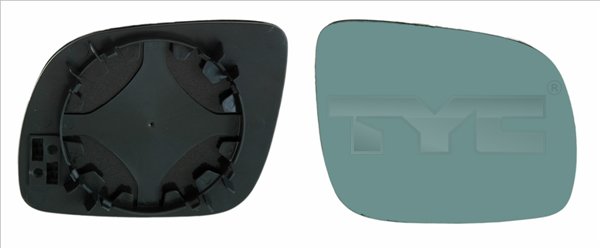 TYC Spejlglas, udvendig spejl 33702951 højre for VW