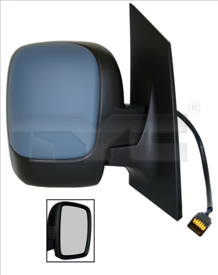 TYC Sidespejl 3090184 venstre for PEUGEOT FIAT
