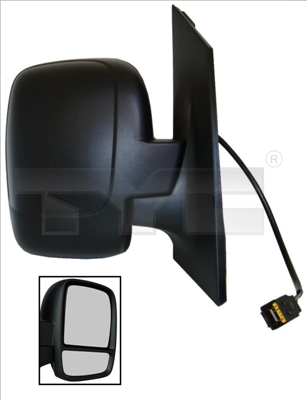 TYC Sidespejl 3090188 venstre for FIAT PEUGEOT