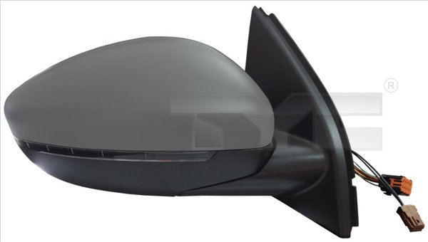 TYC Sidespejl 3260162 venstre for PEUGEOT