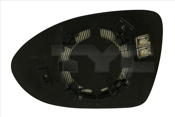 TYC Spejlglas, udvendig spejl 31700481 venstre for KIA