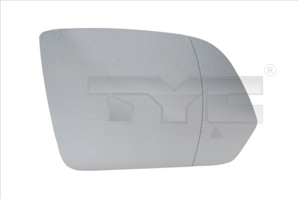 TYC Spejlglas, udvendig spejl 32101801 venstre for MERCEDES-BENZ
