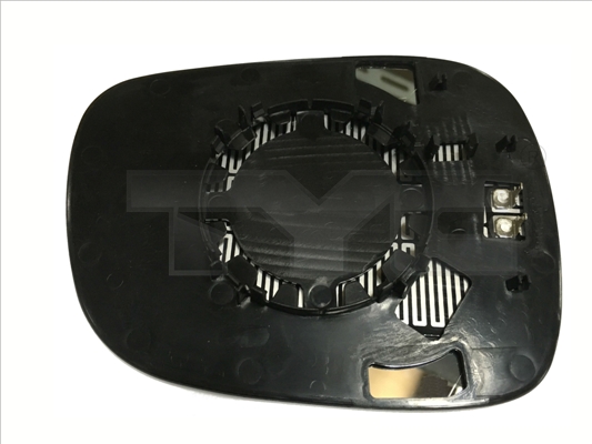 TYC Spejlglas, udvendig spejl 30301291 højre for BMW