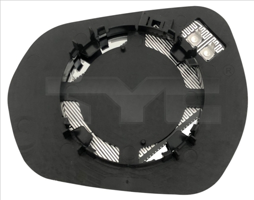 TYC Spejlglas, udvendig spejl 31002611 højre for FORD