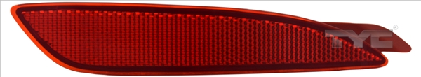 TYC Reflektor 17-6077-00-9 bagved til højre for MAZDA