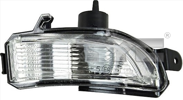TYC Blinklygte 33200773 WY5W Sidespejl højre side for SKODA