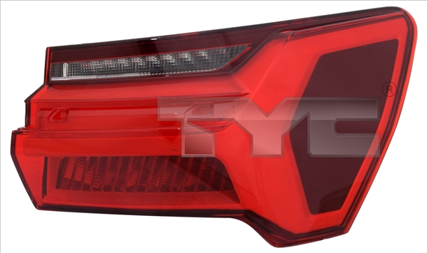 TYC Baglygte 1115418002 LED venstre for AUDI