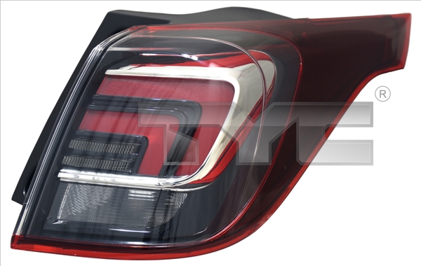 TYC Baglygte 1115638062 WY21W venstre for OPEL