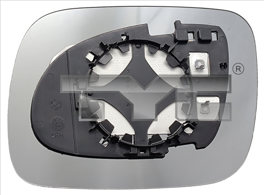 TYC Spejlglas, udvendig spejl 33702621 venstre for VW