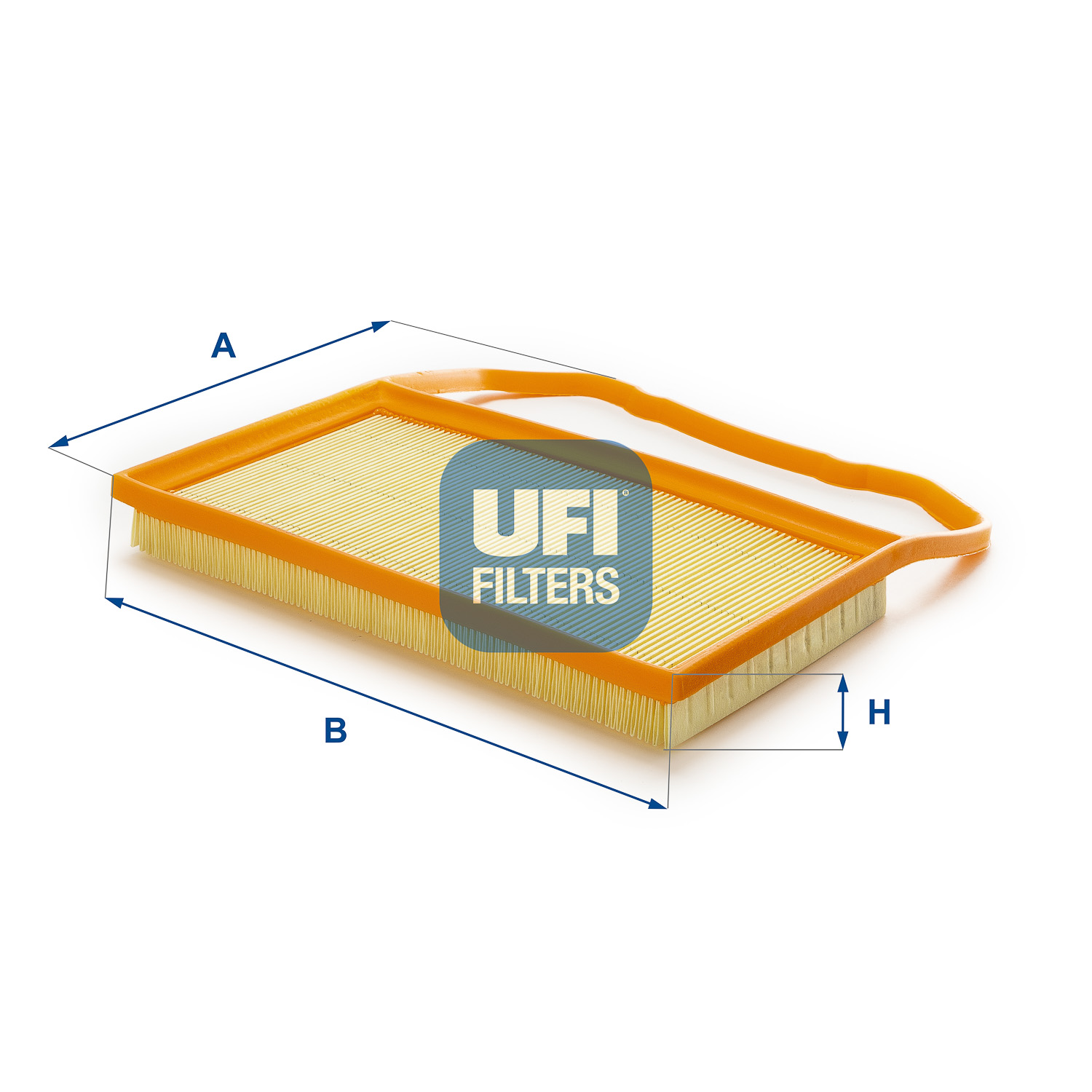 UFI Luftfilter 3058900 Filterindsats 35mm for VAG