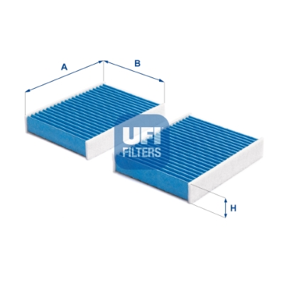 UFI Kabineluftfilter 3410400 for FIAT