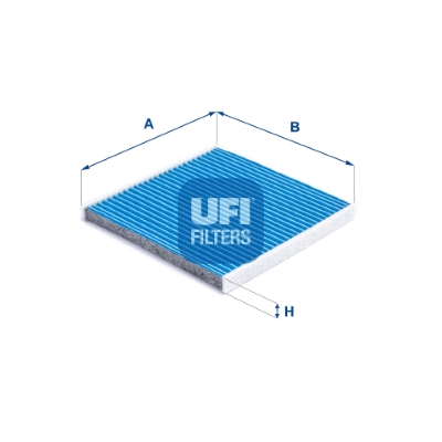 UFI Kabineluftfilter 3411700 for TOYOTA
