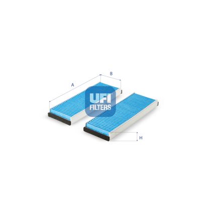 UFI Kabineluftfilter 3415300 for VAG
