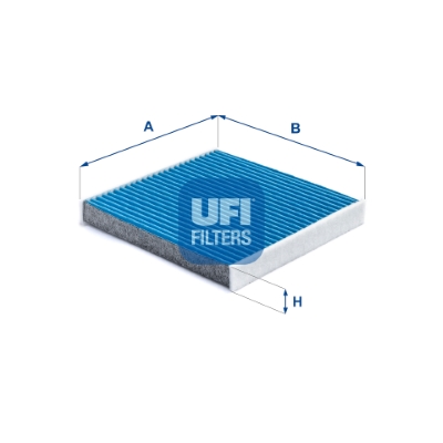 UFI Kabineluftfilter 3427100 for MAZDA