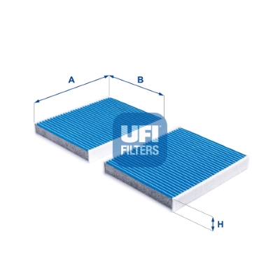 UFI Kabineluftfilter 3439400 for MERCEDES-BENZ
