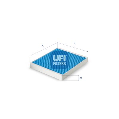 UFI Kabineluftfilter 3423800 for OPEL GENERAL MOTORS