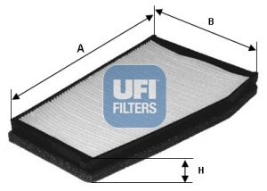 UFI Kabineluftfilter 5313300 for GENERAL MOTORS