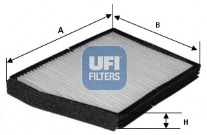 UFI Kabineluftfilter 5309900 for RENAULT