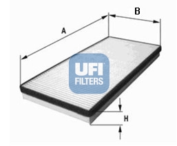 UFI Kabineluftfilter 5306100 for RENAULT