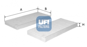 UFI Kabineluftfilter 5323900 for CHRYSLER FIAT