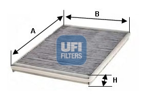 UFI Kabineluftfilter 5411600 for FORD
