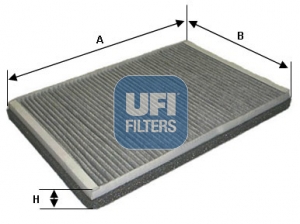 UFI Kabineluftfilter 5417400 for RENAULT