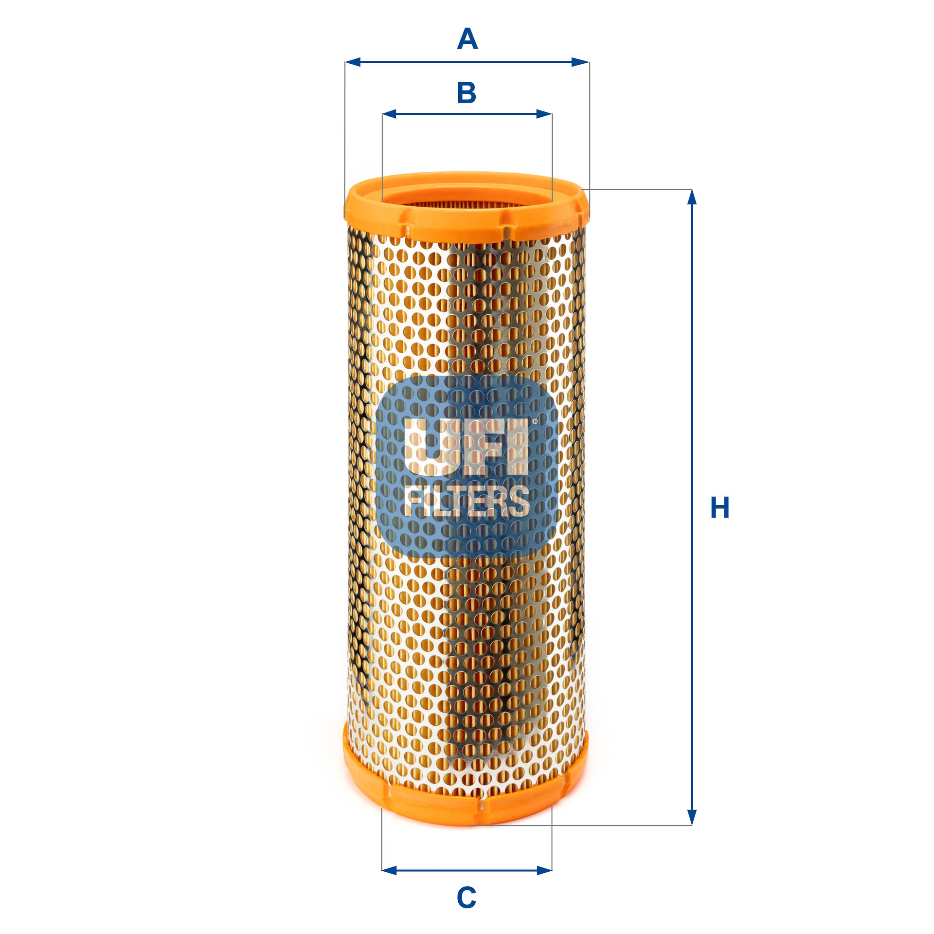 UFI Luftfilter 2708400 Filterindsats outer_diameter_mm_497|Yderdiameter [mm]|127 inner_diameter_1_mm_995|Inder diameter 1 [mm]|86 inner_diameter_2_mm_