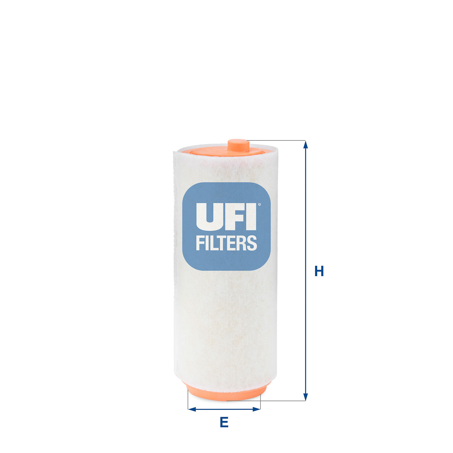 UFI Luftfilter 2735300 Filterindsats 377mm for BMW ROVER LAND ROVER
