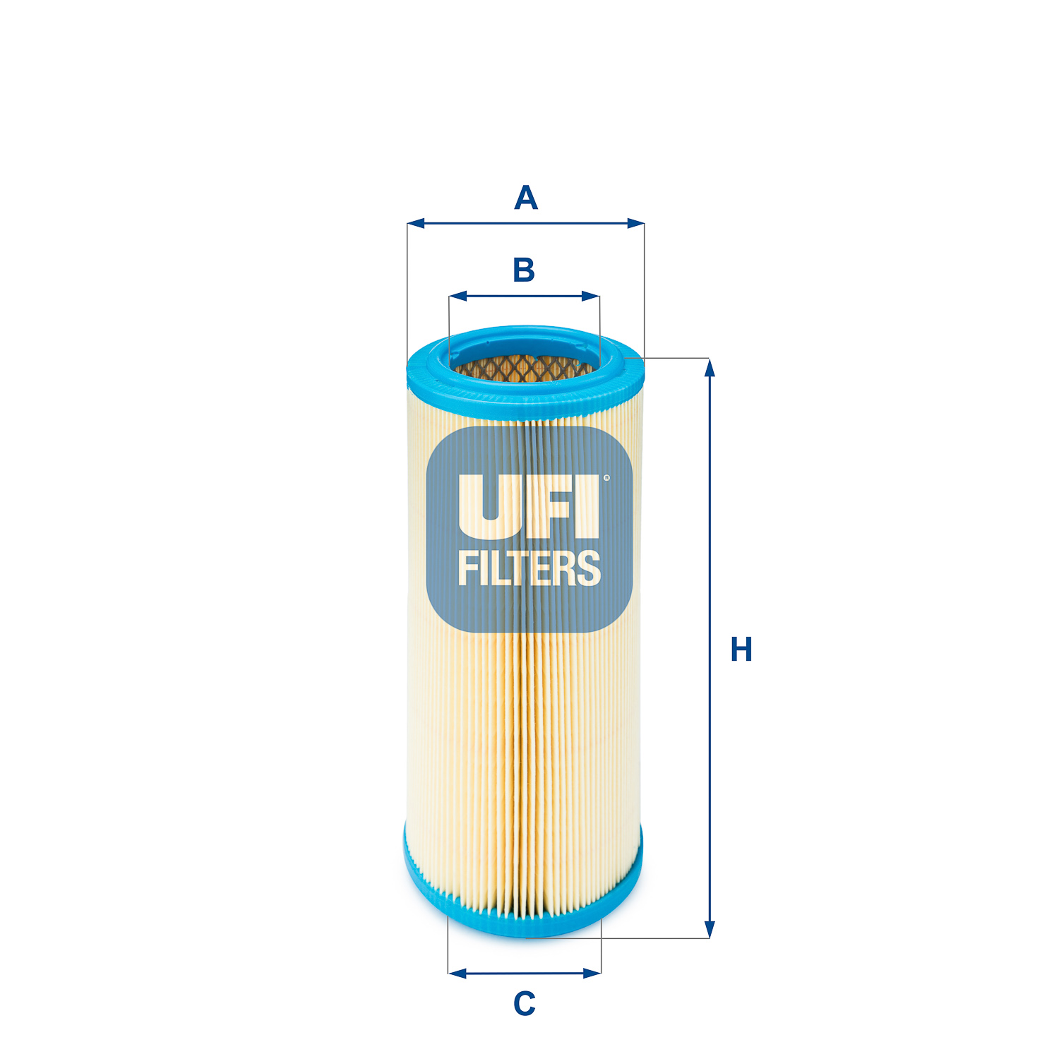 UFI Luftfilter 2736700 Filterindsats outer_diameter_mm_497|Yderdiameter [mm]|108 inner_diameter_1_mm_995|Inder diameter 1 [mm]|70 inner_diameter_2_mm_