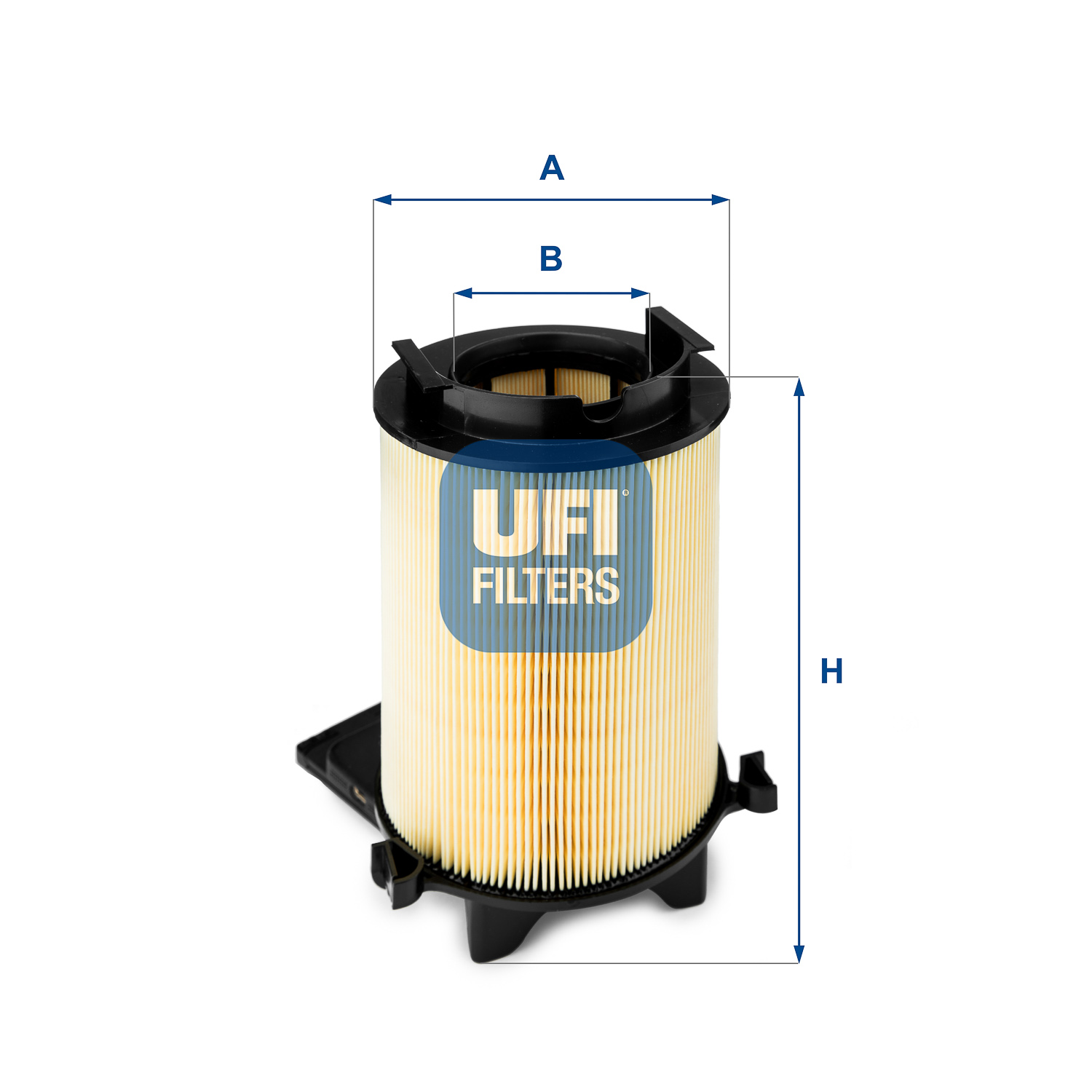 UFI Luftfilter 2740100 Filterindsats outer_diameter_mm_497|Yderdiameter [mm]|136 inner_diameter_1_mm_995|Inder diameter 1 [mm]|72 221mm for VAG