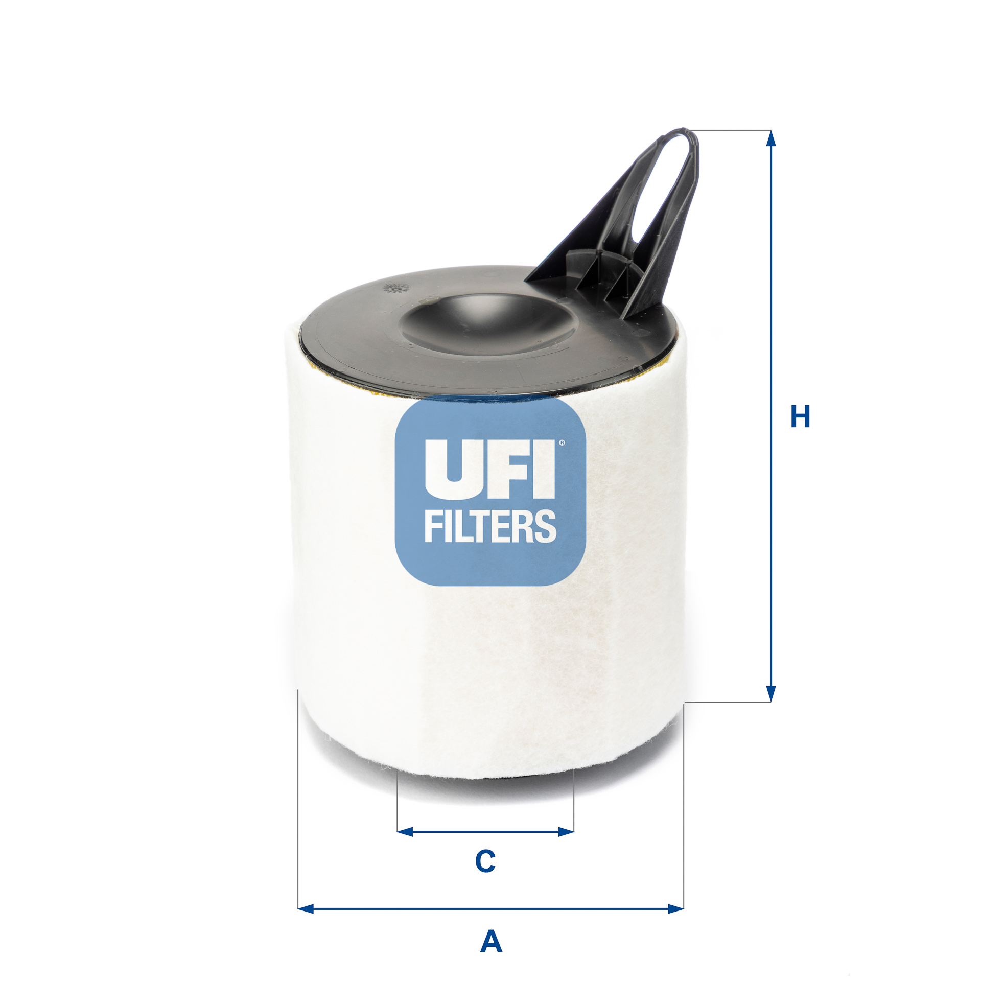 UFI Luftfilter 2759500 Filterindsats outer_diameter_mm_497|Yderdiameter [mm]|146 inner_diameter_2_mm_996|Indvendig diameter 2 [mm]|79 195mm for BMW