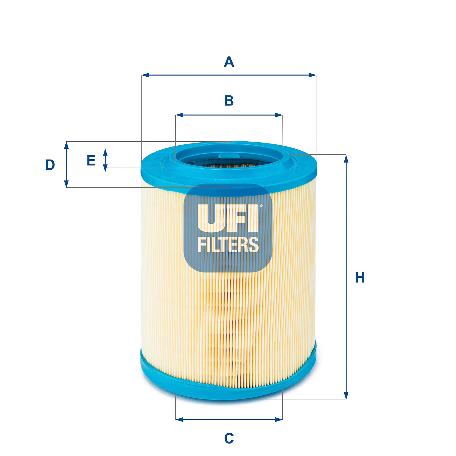 UFI Luftfilter 2760600 Filterindsats outer_diameter_mm_497|Yderdiameter [mm]|192 outer_diameter_1_mm_978|Yderdiameter 1 [mm]|142 inner_diameter_1_mm_9