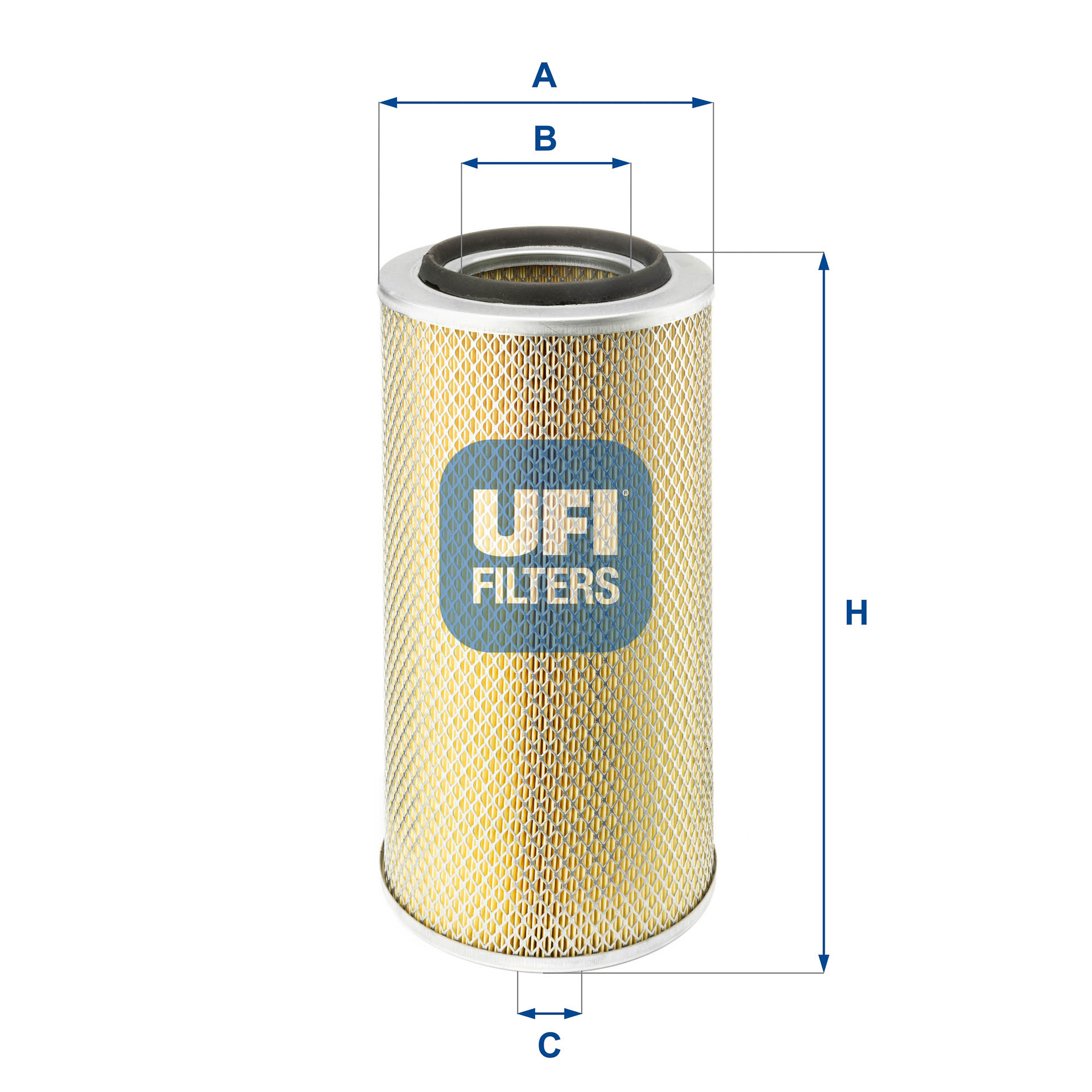 UFI 2780200 197mm for DAF FIAT IVECO VOLVO GENERAL MOTORS MAN MERCEDES-BENZ RENAULT STEYR MWM