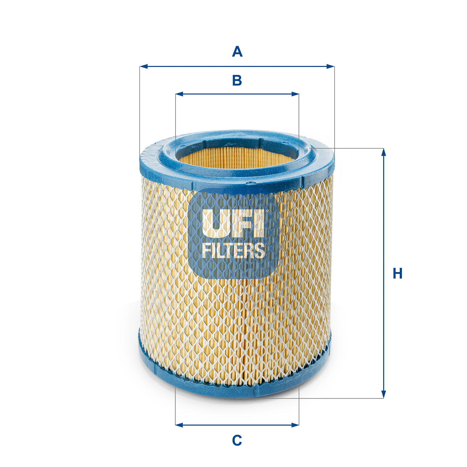 UFI Luftfilter 2788800 Filterindsats outer_diameter_mm_497|Yderdiameter [mm]|160 inner_diameter_1_mm_995|Inder diameter 1 [mm]|99 inner_diameter_2_mm_