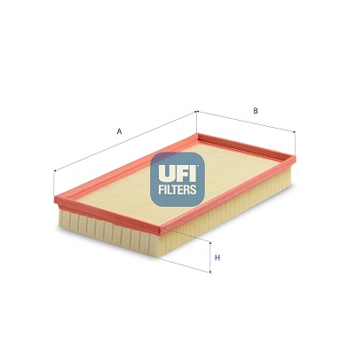 UFI Luftfilter 3000700 Filterindsats 49mm for VOLVO