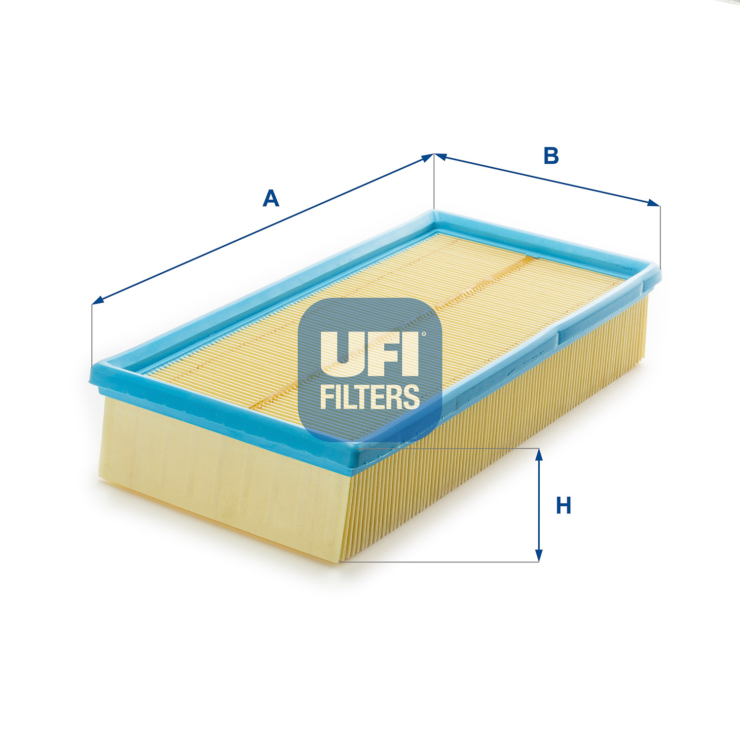 UFI Luftfilter 3001600 Filterindsats 57mm for FORD