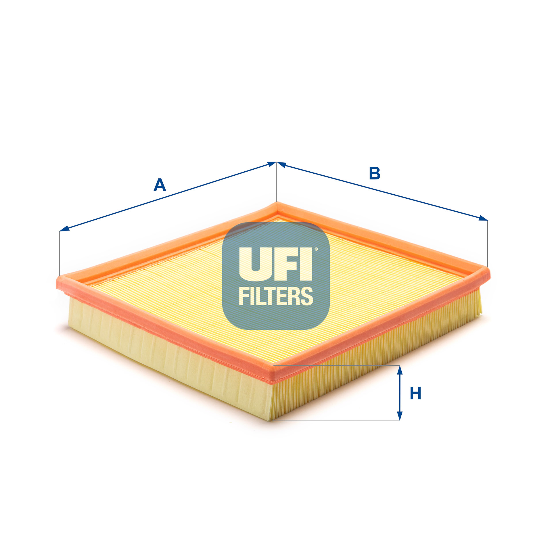 UFI Luftfilter 3004900 Filterindsats length_mm_203|Længde [mm]|236 42mm for BMW
