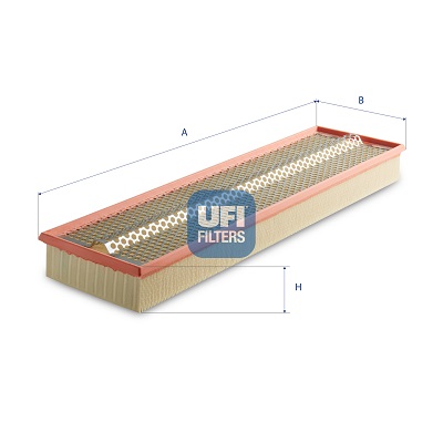 UFI Luftfilter 3096100 Filterindsats 58mm for FORD MERCEDES-BENZ