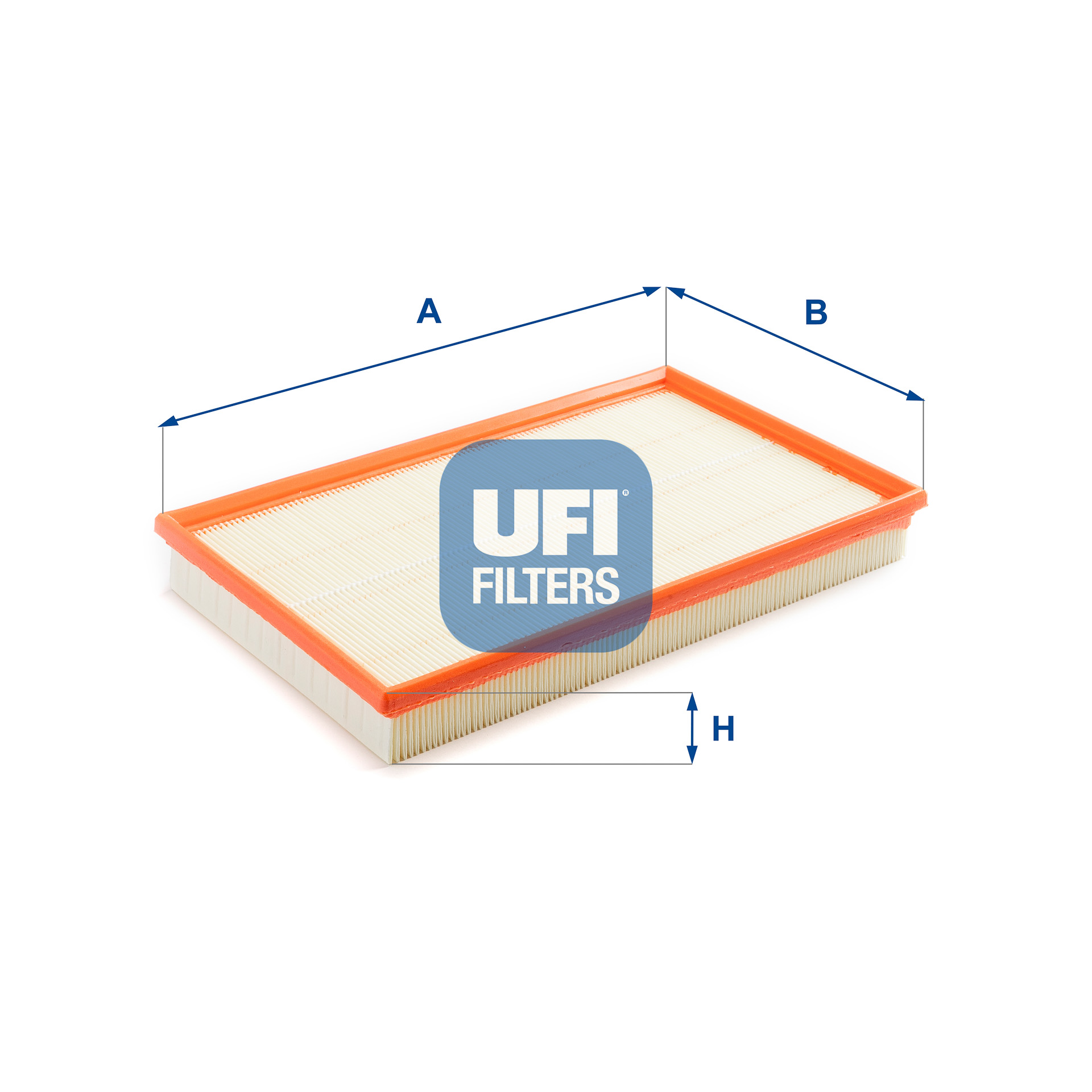UFI Luftfilter 3006300 Filterindsats 42mm for OPEL GENERAL MOTORS VAUXHALL
