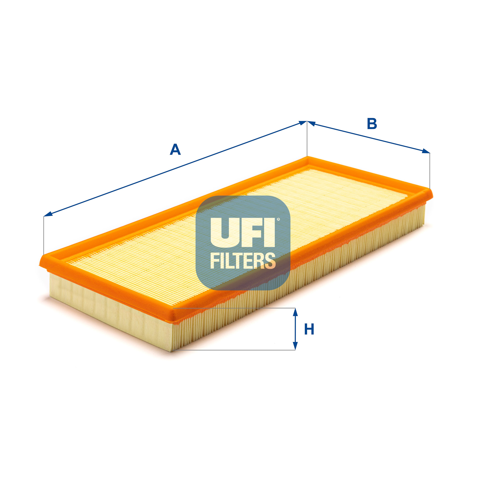 UFI Luftfilter 3007100 Filterindsats 41mm for BMW