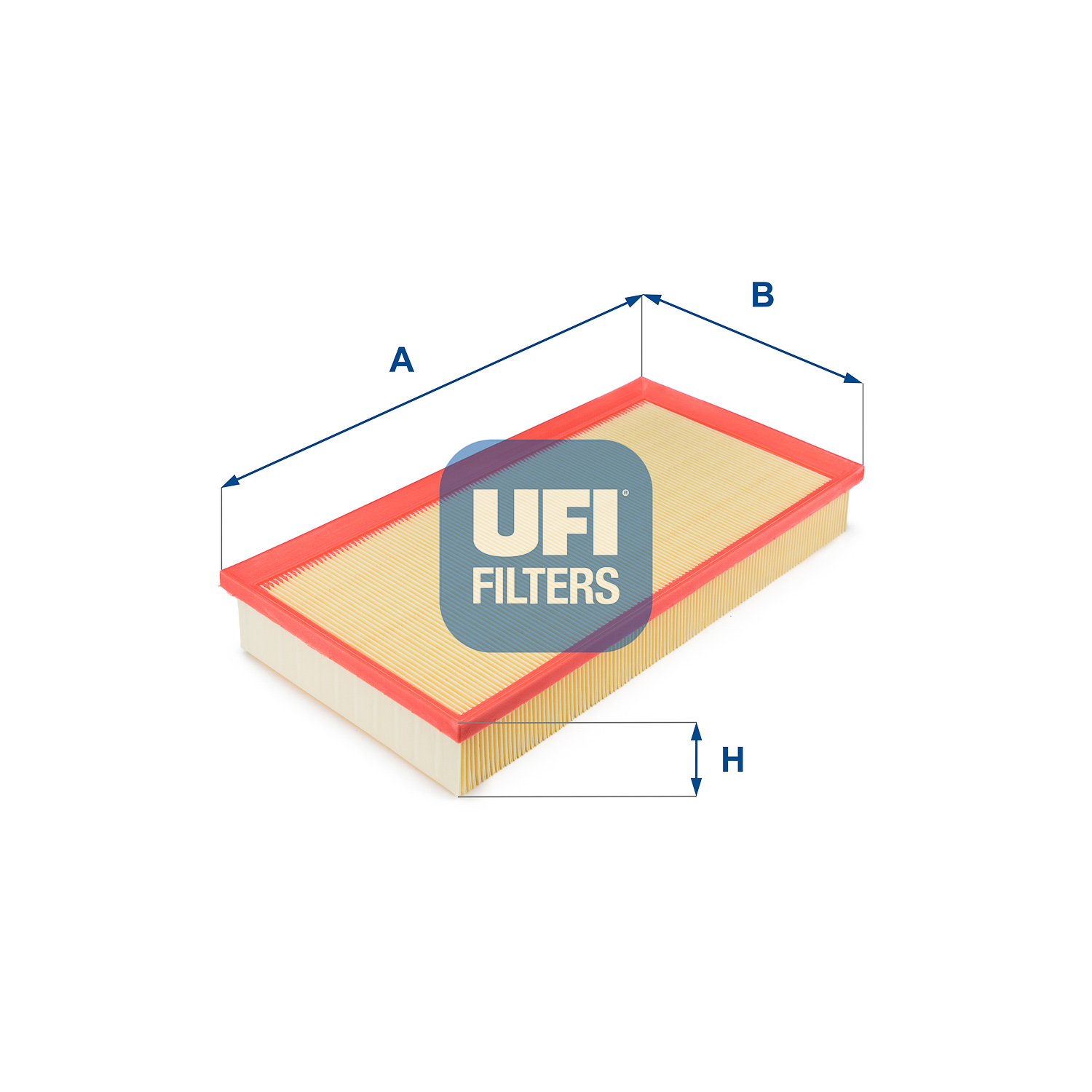 UFI Luftfilter 3007700 Filterindsats 60mm for VAG