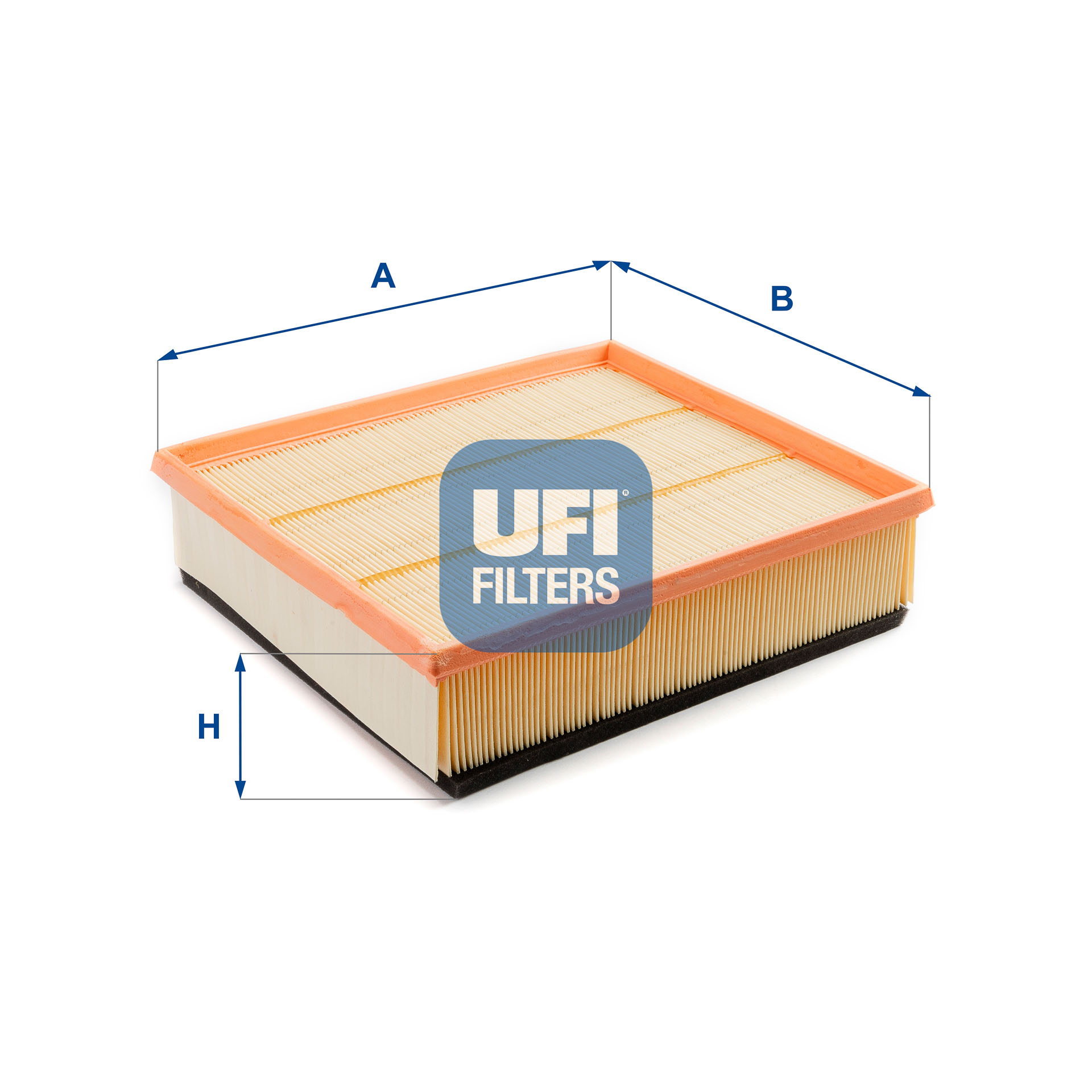 UFI Luftfilter 3008200 Filterindsats 70mm for MERCEDES-BENZ VAG